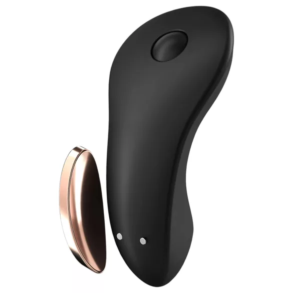Satisfyer Little Secret - smarter wasserdichter Klitoris-Vibrator (schwarz)