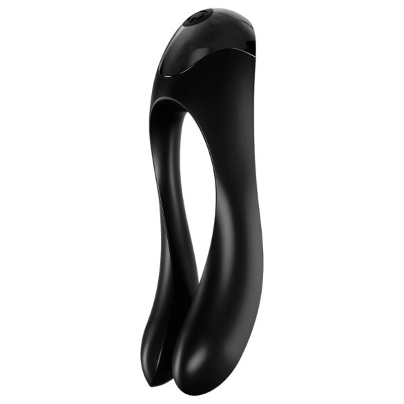 Satisfyer Candy Cane - Akku, wasserdichter Doppelvibrator (schwarz)
