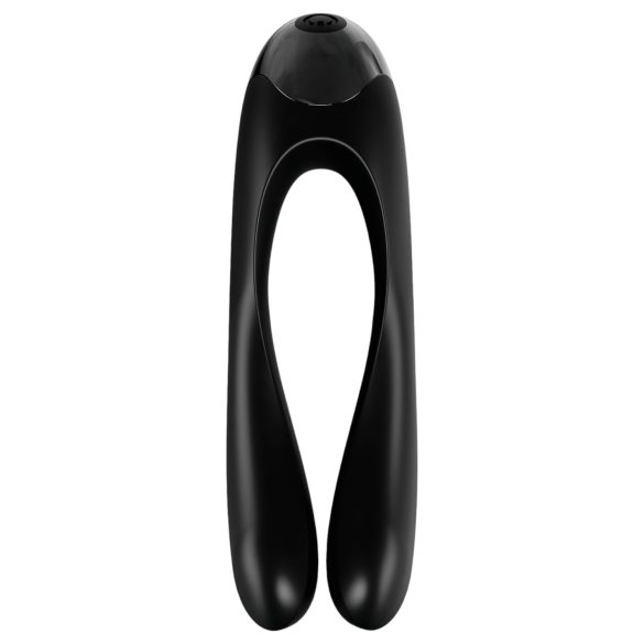Satisfyer Candy Cane - Akku, wasserdichter Doppelvibrator (schwarz)