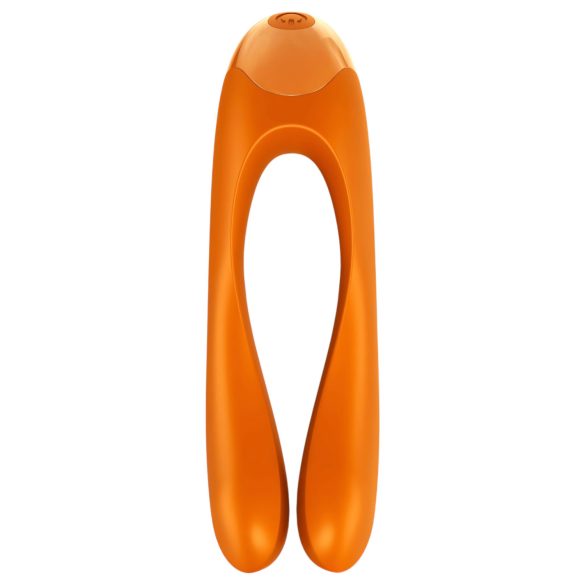 Satisfyer Candy Cane - Akku, wasserdichtes Doppelschwing-Vibrator (Orange)