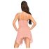 Penthouse Sweet Beast - Rosiges Babydoll-Set (Pink) - M/L
