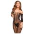 Penthouse Dreamy Diva - Zickzack-Carmen-Jumpsuit (schwarz)