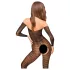 Penthouse Dreamy Diva - Zickzack-Carmen-Overall (schwarz)