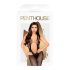 Penthouse Forbidden Fruit - offener Overall (schwarz) - XL