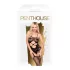 Penthouse Hot Nightfall - Gewelltes Netz-Set mit offenem Design (schwarz) - XL