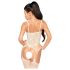 Penthouse Eye of the Storm - Florales Netz-Set (Weiß)