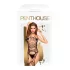 Penthouse Fatal Look - Netzanzug (schwarz) - XL
