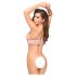 Penthouse Double Spice - Spitzen-BH-Set (nude) - L/XL
