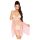 Penthouse Naughty Doll - Spitzenkleid und String (pink) - L/XL