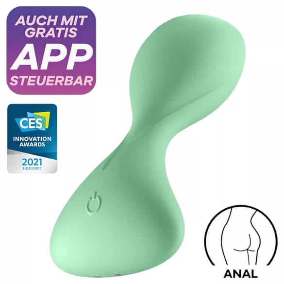 Satisfyer Trendsetter - App-gesteuerter Analvibrator (grün)