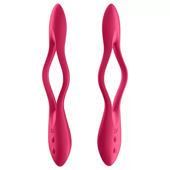 Satisfyer Elastic Joy - Akku, flexibler Paar-Vibrator (Rot)