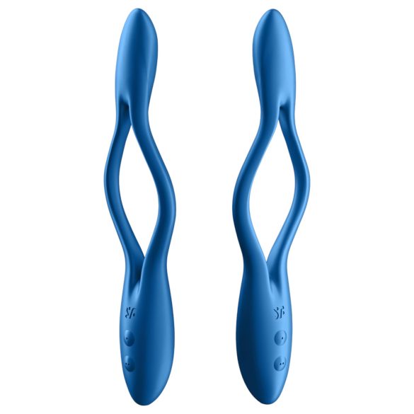 Satisfyer Elastic Game - Akku, flexibler Paarvibrator (blau)