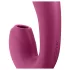 Satisfyer Sunray - Akku 2-in-1 Vibrator mit Luftdruckwellen (rot)