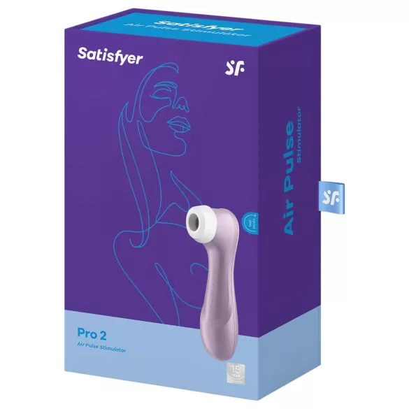 Satisfyer Pro 2 Gen2 - Wiederaufladbarer Klitoris-Stimulator (Violett)