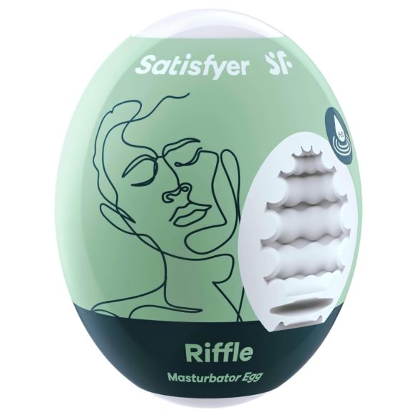 Satisfyer Egg Riffle - Lust-Ei Masturbator (1 Stk)