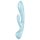 Satisfyer Triple Oh - Akku-Klitorisvibrator mit Arm (blau)
