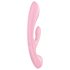 Satisfyer Triple Oh – Aufladbarer, pinker Vibrator mit Klitorisarm