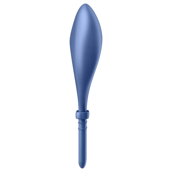 Satisfyer Bullseye - App-gesteuerter Vibrations-Penisring für Männer (blau)
