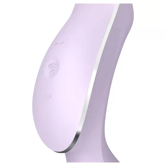 Satisfyer Curvy Trinity 2 - 2-in-1 Druckwellen‑Vibrator (lila)
