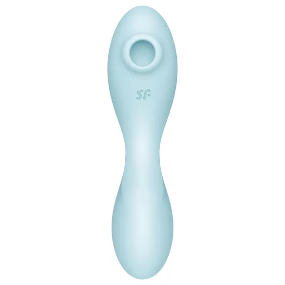Satisfyer Curvy Trinity 5+ - App-gesteuerter 2-in-1 Vibrator (blau)