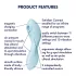 Satisfyer Curvy Trinity 5+ - App-gesteuerter 2-in-1 Vibrator (blau)