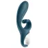 Satisfyer Hug Me - App-gesteuerter Vibrator mit Klitorisstimulation (blau)