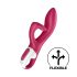 Satisfyer Embrace Me - Akku Vibrator mit Klitorisarm (Rot)