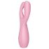 Satisfyer Threesome 3 - Wiederaufladbarer Klitoris-Vibrator (Rosa)
