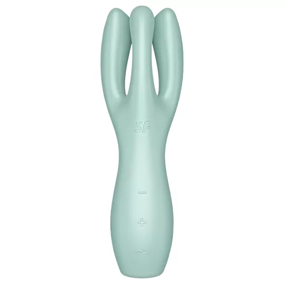 Satisfyer Threesome 3 - wiederaufladbarer Klitorisstimulator (Minze)