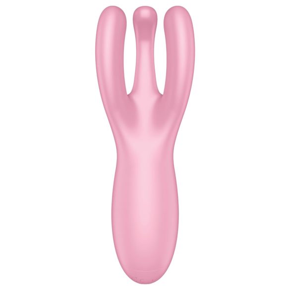 Satisfyer Threesome 4 - Intelligenter Klitorisvibrator (Pink)