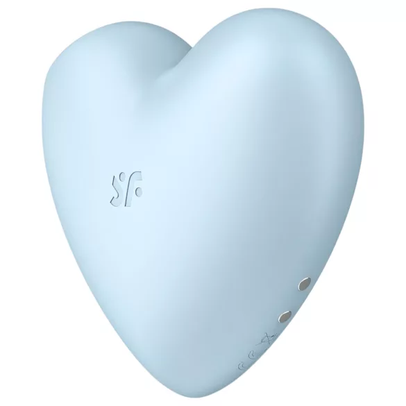 Satisfyer Cutie Heart - Akk. Klitoris-Vibrator mit Luftwellen (Blau)