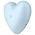 Satisfyer Cutie Heart - Akk. Klitoris-Vibrator mit Luftwellen (Blau)
