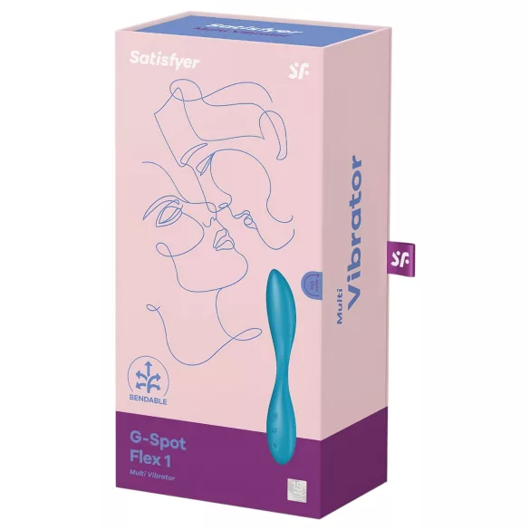 Satisfyer G-spot Flex 1 - Akku, wasserdichter G-Punkt Vibrator (grün)