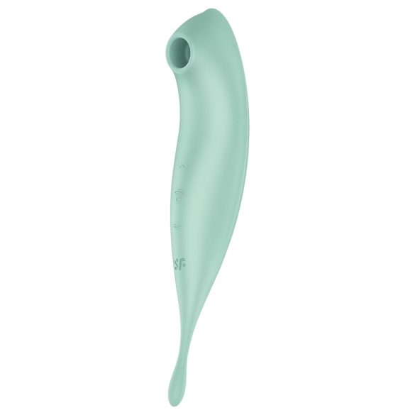 Satisfyer Twirling Pro - Intelligenter 2in1 Klitoris-Vibrator (Minze)
