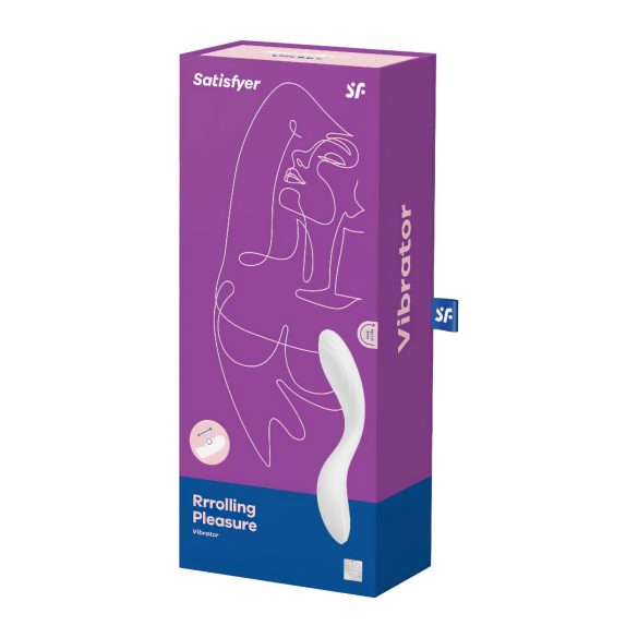 Satisfyer Rrrolling - Bewegliche Kugel G-Punkt Vibrator (weiß)
