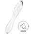 Satisfyer Dazzling Crystal 1 - beidseitiger Glasdildo (transparent)