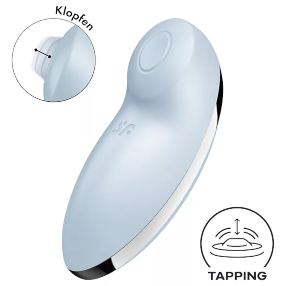 Satisfyer Tap & Climax 2 - 2in1 Klitoris- & Vibrationsstimulator (blau)