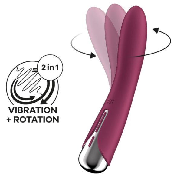 Satisfyer Spinning Vibe 1 - Rotierender G-Punkt Vibrator (rot)