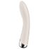 Satisfyer Spinning Vibe 1 - G-Punkt Vibrator mit rotierendem Kopf (Beige)