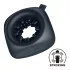 Satisfyer Ring Stroker - Akku-Vibrator-Masturbator (Schwarz)