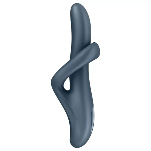 Satisfyer Heat Flex 4 - wärmender Vibrator mit Klitorisschaft (grau)