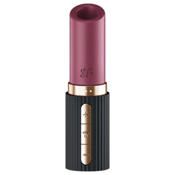 Satisfyer Pro 2 Kiss - Luftwellen-Lippenstiftvibrator (Schwarz)
