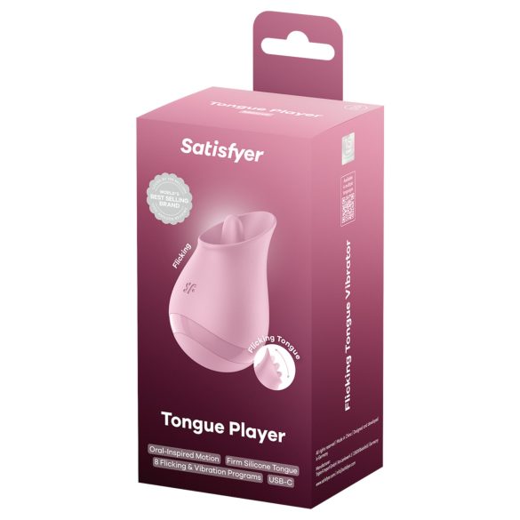 Satisfyer Tongue Player - Zungenklitorisvibrator (rosa)