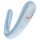 Satisfyer Double Classic - Paarvibrator (blau)