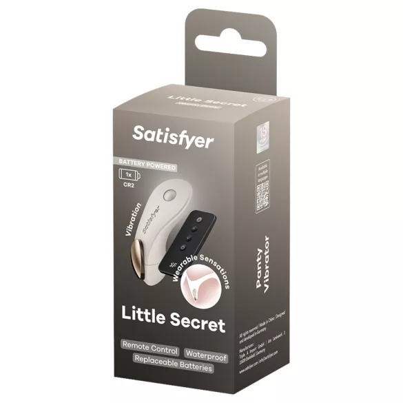 Satisfyer Little Secret - Slip-Vibrator (Weiß)