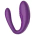 Mrow - Akku, wasserdichter 3-Motoren Duo-Vibrator (lila)