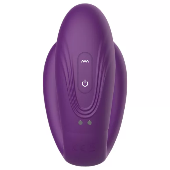 Mrow - Akku, wasserdichter 3-Motoren Duo-Vibrator (lila)