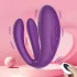 Mrow - Akku, wasserdichter 3-Motoren Duo-Vibrator (lila)