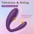 Mrow - Akku, wasserdichter 3-Motoren Duo-Vibrator (lila)