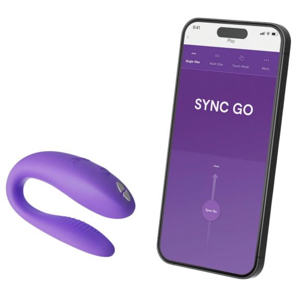 We-Vibe Sync Go - smarter Akku-Paarvibrator (lila)